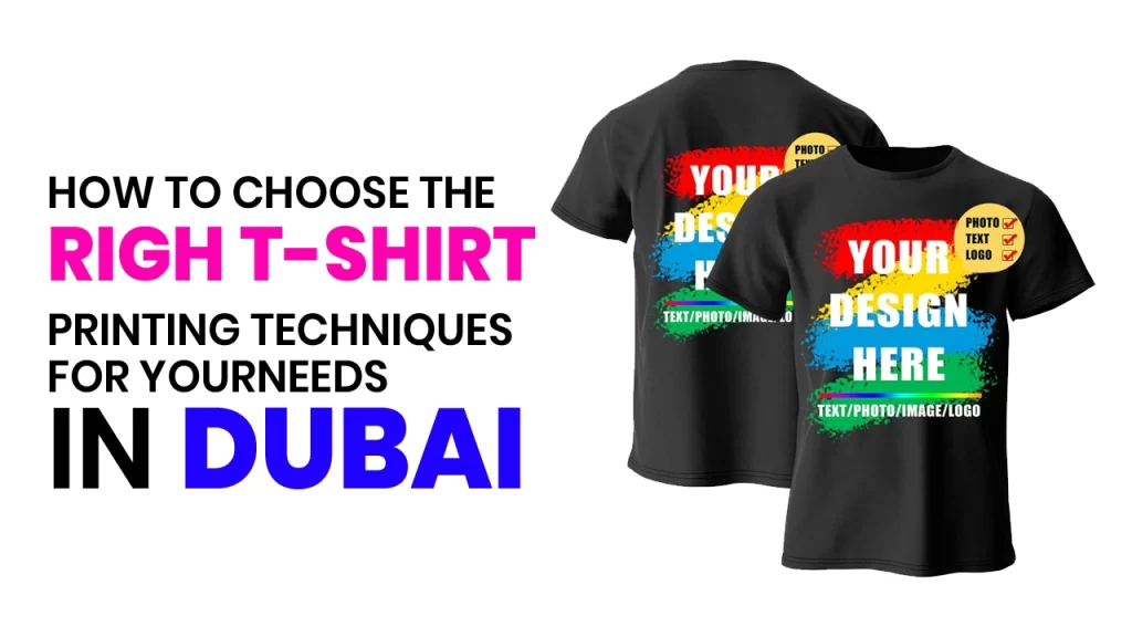 How to Choose the Right T-Shirt Printing Technique for your needs